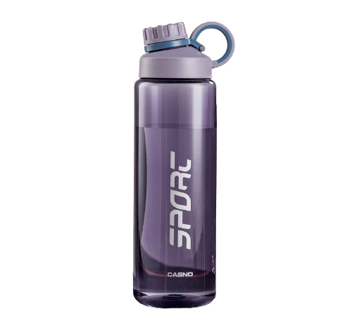 bouteille transparente violette 1L