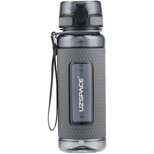 bouteille sportive grise claire