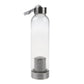 gourde en verre avec infuseur the