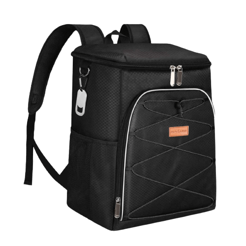 grand sac a dos isotherme dnoir de 28 litres pour pique nique et randonnée