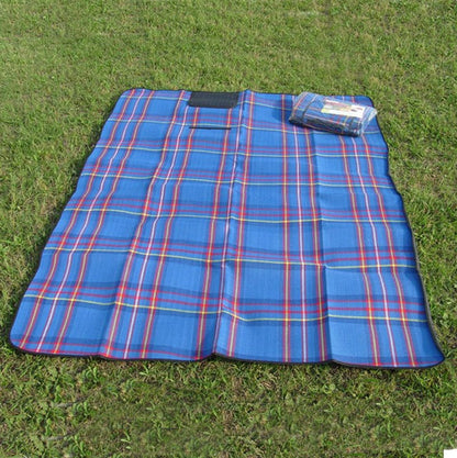 nappe pique nique carreaux bleues