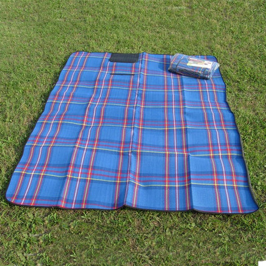 nappe pique nique carreaux bleues