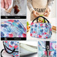 Sac repas isotherme motif fleuri leakproof