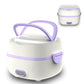 Lunch Box Chauffante Carrée Violette