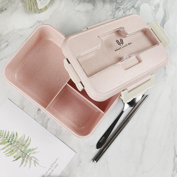 lunch box rose 3 compartiments