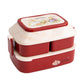lunch box rouge enfants lapin