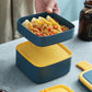 lunch box carre deux compartiments