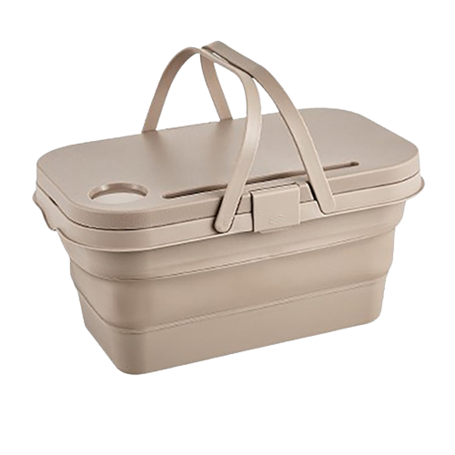 panier picnic beige