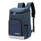Sac a dos bleu compartiment glacière