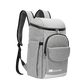 Sac à dos compartiment glacière gris 18L
