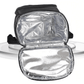 sac a dos isotherme glaciere thermos noir interieur