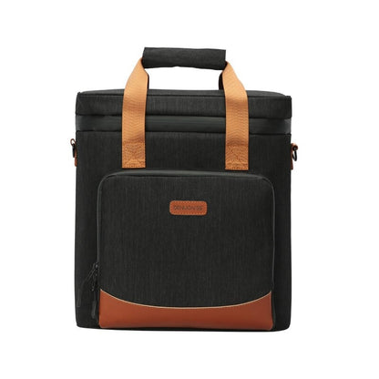 Sac isotherme noir bouteille de vin
