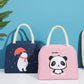 sac isotherme rose motif panda