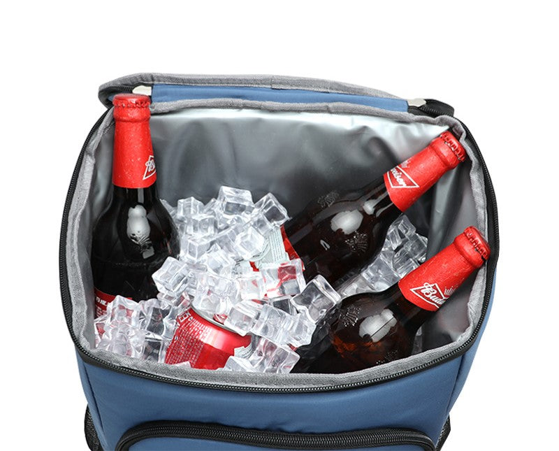intérieur du sac à dos réfrigérant