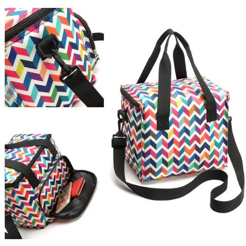 Sac isotherme mixte bandoulière