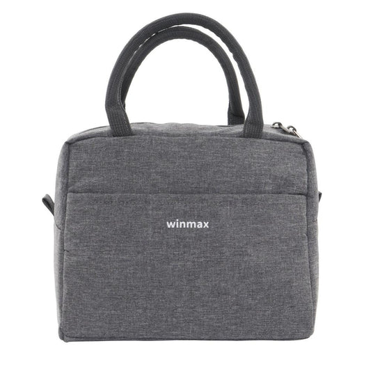 Sac repas isotherme gris