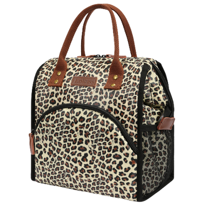 Sac repas glacière léopard femme