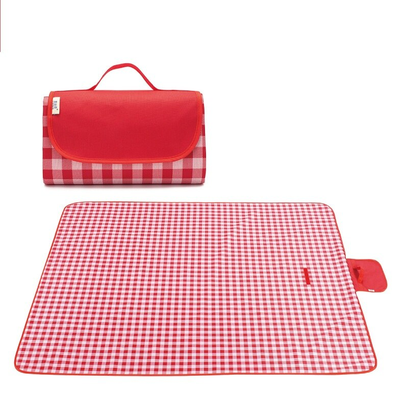 tapis picnic rouge